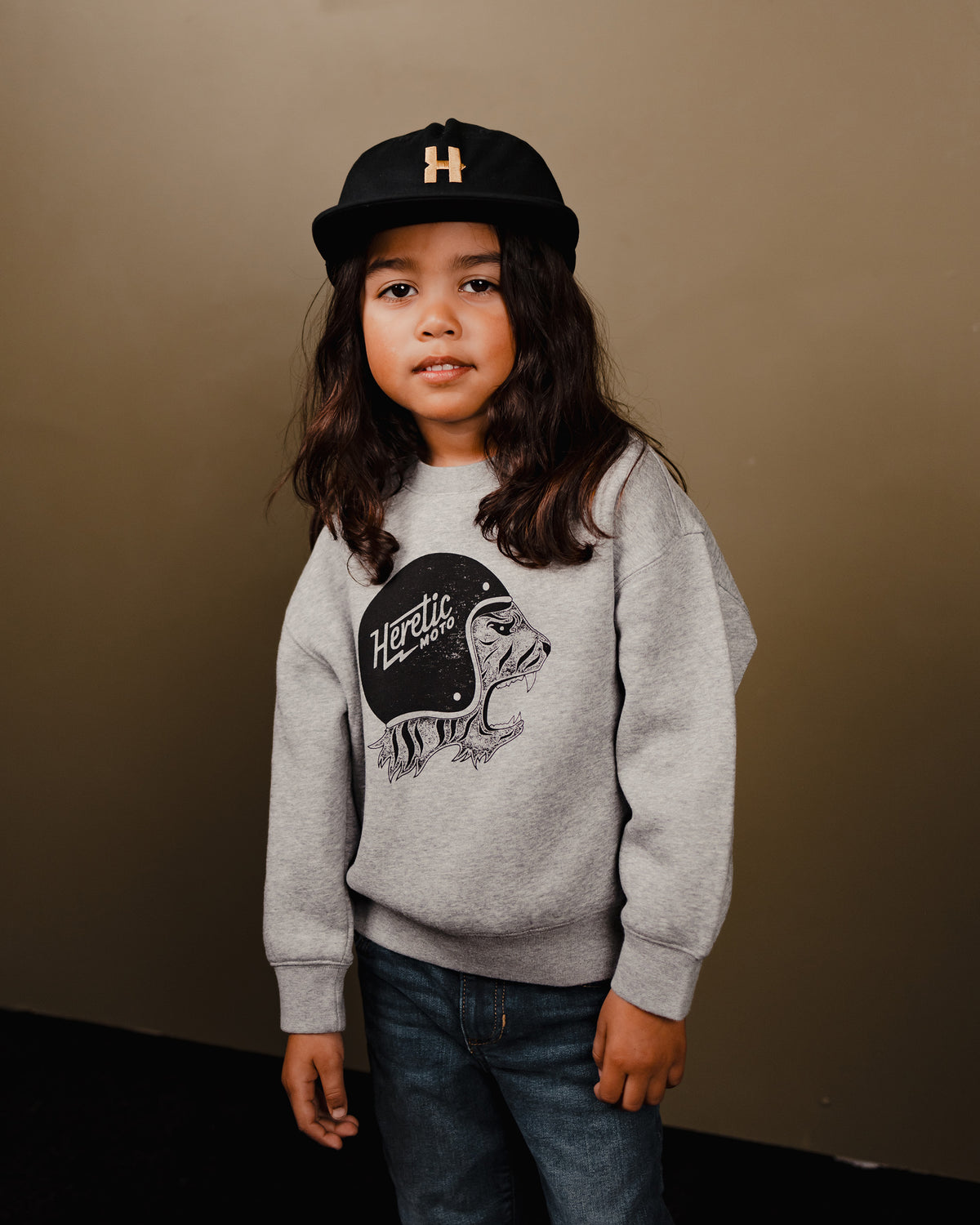 Kids Tiger Crew Sweatshirt