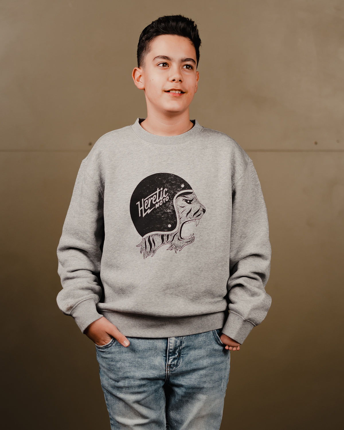 Youth Tiger Crew Sweatshirt