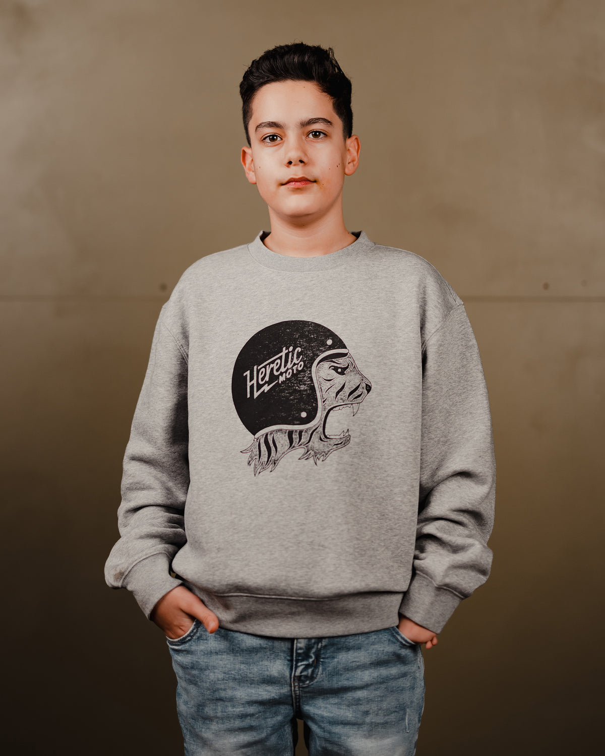 Youth Tiger Crew Sweatshirt